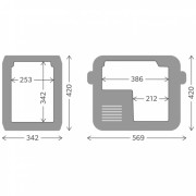 Компресорний холодильник Dometic CFX3 25l