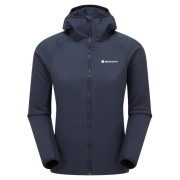 Жіноча зимова куртка Montane F Sirocco Hoodie синій ECLIPSE BLUE