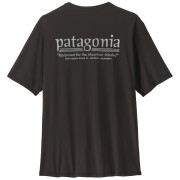 Чоловіча футболка Patagonia Men's Capilene Cool Daily Shirt - Hut Tripper чорний Black
