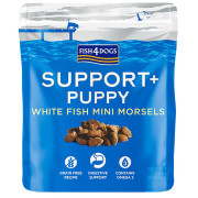 Ласощі для собак Fish4Dogs Puppy White Fish Morsels Digestion 150g