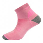 Шкарпетки Devold Running Merino Ankle Sock Wmn růžová/šedá
