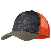 Дитяча кепка Buff Trucker Cap Youth зелений/червоний Suber Multi