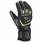 Лижні рукавички Leki WCR Team 3D Junior чорний/зелений