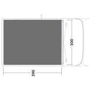 Захисна підстилка для намету Outwell Footprint Flagstaff / Nashville / Monterey 5 Air