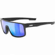 Сонцезахисні окуляри Uvex LGL 51 чорний/синій Black Mat/Mirror Green