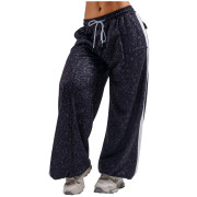 Жіночі спортивні штани Nebbia Baggy Leopard Sweatpants Primal чорний BLACK LEOPARD