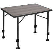 Стіл Brunner Linear Greywood 80 чорний/коричневий