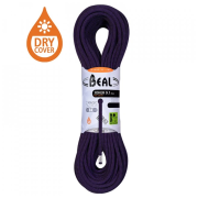 Альпіністська мотузка Beal Joker 9,1 mm (80 m) Dry Cover фіолетовий PURPLE