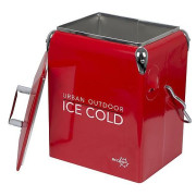 Термобокс Bo-Camp Retro Coolbox Greenwich Red