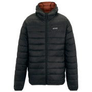 Чоловіча стьобана куртка Regatta Hooded Marizion чорний/коричневий Blk(BurntHn)