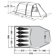 Намет Easy Camp Wilmington 500