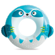 Надувний круг Intex Cute Animal Tubes синій