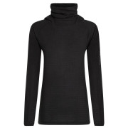 Жіноча толстовка Icebreaker Wom Mer 400 RealFleece Grid Pulover Hood чорний Black
