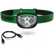 Налобний ліхтарик Energizer Vision Ultra LED 400lm USB зелений