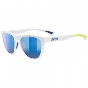 Сонцезахисні окуляри Uvex Esntl Spirit білий/синій White Matt/Mirror Blue