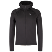 Чоловіча кофта Montura Fadis Grid Hooded Maglia чорний Black