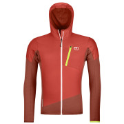 Чоловіча куртка Ortovox Ladiz Hybrid Jacket M червоний/помаранчевий