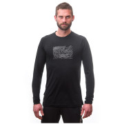 Чоловіча футболка Sensor Merino Air Pt Locate dl.rukáv