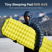 Надувний килимок Flextail TINY Sleeping Pad R09 AVS - with pump 196 cm