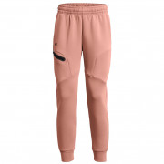 Жіночі спортивні штани Under Armour Unstoppable Flc Jogger рожевий