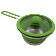 Каструля Vango Cuisine 1L Non-Stick Pot срібний/зелений
