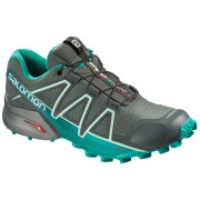 Dámské boty Salomon Speedcross 4 GTX W šedá/zelená Balsam Gr/Tropic