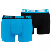 Чоловічі боксери Puma Basic Boxer 2P синій/чорний
