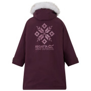 Дитяче водонепроникне пальто Regatta Junior Waterproof Changing Robe Pro Fig