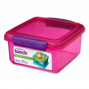 Ланч-бокс Sistema Lunch Plus 1,2l рожевий