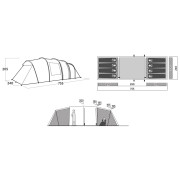 Сімейний намет Easy Camp Leka Twin 8