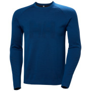 Чоловіча функціональна футболка Helly Hansen Lifa Merino Knitevo Crew синій 507 Dark Blue
