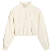 Дитяча толстовка 4F Sweatshirt F1939 бежевий OFF WHITE