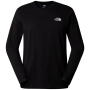 Чоловіча футболка The North Face M L/S Simple Dome Tee чорний TNF BLACK