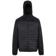Чоловіча куртка Regatta Newhill Hybrid сірий Ash/Black