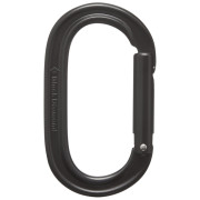 Карабін Black Diamond Oval Keylock чорний Black