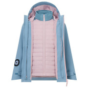 Зимова куртка для дівчини Regatta Girls Trekktain 3-in-1 II DusBluPwLil