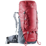 Batoh Deuter Aircontact 45+10 vínová cranberry-graphite