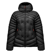Жіноча пухова куртка Salewa Ortles Med 4 Rds Dwn Jkt W чорний black out