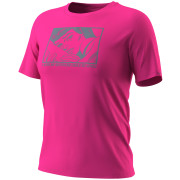 Жіноча футболка Dynafit Graphic Co T-Shirt W рожевий 6551 - flamingo/BOYFRIEND