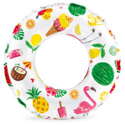 Круг Intex Lively Print Swim Ring 59241NP жовтий/зелений NoveltyDelights