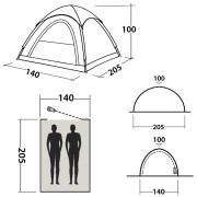Намет Easy Camp Comet 200 (2021)