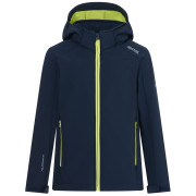 Дитяча софтшелова куртка Regatta Haydenbury Navy (Wild Lime) синій/зелений Navy (Wild Lime)
