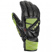 Лижні рукавички Leki WCR Venom DH 3D чорний/зелений