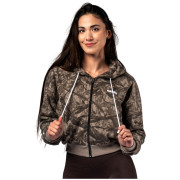 Жіноча толстовка Nebbia Relaxed Zip Hoodie Power світло-коричневий LIGHT BROWN CAMO