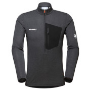 Чоловіча функціональна толстовка Mammut Aenergy Light ML Half Zip Pull Men сірий/чорний