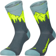 Шкарпетки Dynafit Traverse Crew Sk сірий/жовтий cinder ULTRA YELLOW/5A30