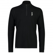 Чоловіча функціональна футболка Mons Royale Cascade Merino Flex 200 1/4 Zip чорний