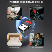 Адаптер Swissten Dataguard With Data Blocking USB-A (Male) / USB-C (Female)