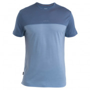 Чоловіча функціональна футболка Icebreaker Men Merino 125 Cool-Lite™ Sphere III SS Tee Colour Block синій