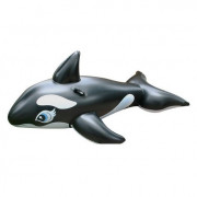 Надувна косатка Intex Whale RideOn 58561NP чорний
